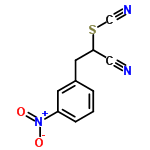 InChI=1/C10H7N3O2S/c11-6-10(16-7-12)5-8-2-1-3-9(4-8)13(14)15/h1-4,10H,5H2