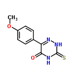 InChI=1/C10H9N3O2S/c1-15-7-4-2-6(3-5-7)8-9(14)11-10(16)13-12-8/h2-5H,1H3,(H2,11,13,14,16)