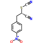 InChI=1/C10H7N3O2S/c11-6-10(16-7-12)5-8-1-3-9(4-2-8)13(14)15/h1-4,10H,5H2/t10-/m0/s1