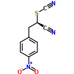 InChI=1/C10H7N3O2S/c11-6-10(16-7-12)5-8-1-3-9(4-2-8)13(14)15/h1-4,10H,5H2/t10-/m1/s1