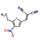 InChI=1/C10H7N3O2S/c1-2-10-9(13(14)15)4-8(16-10)3-7(5-11)6-12/h3-4H,2H2,1H3